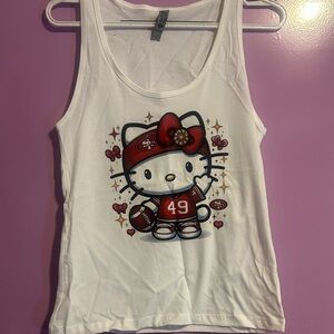 Hello Kitty White Tank Top for Kids